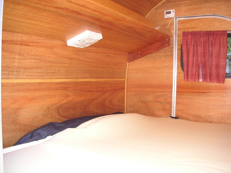 Inside cabin head area.