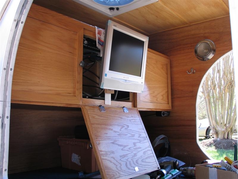 LCD TV Mounted