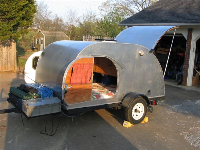 Side View of Teardrop