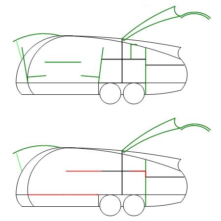 Post Modernaire II - Interior Configurations