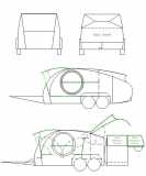 Front, back, sides, and interior reconfigurations