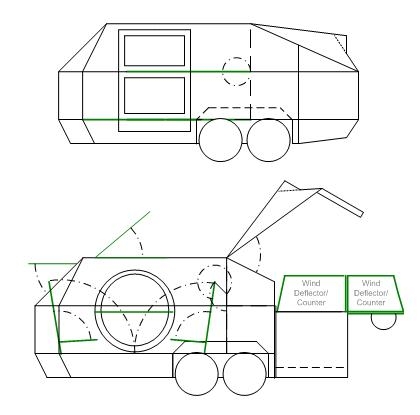 Bunk and Table configurations