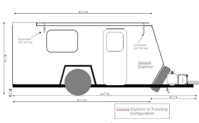 Canuck Explorer In Traveling Configeration