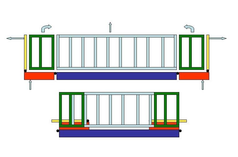 Folding deck