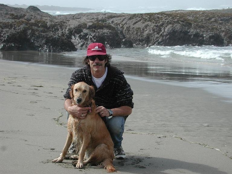 Rob & Abby at Fort Bragg, CA