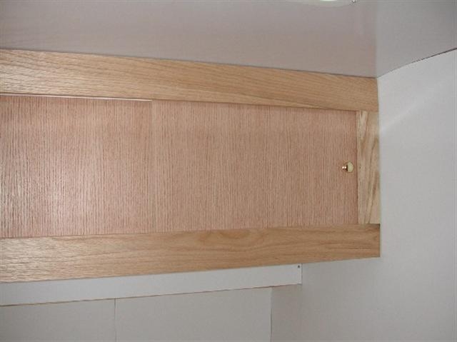 Rear cabin cabinets