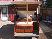 Galley open outside