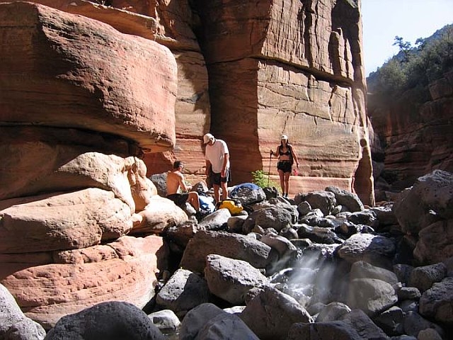 West Clear Creek canyoneering trip II