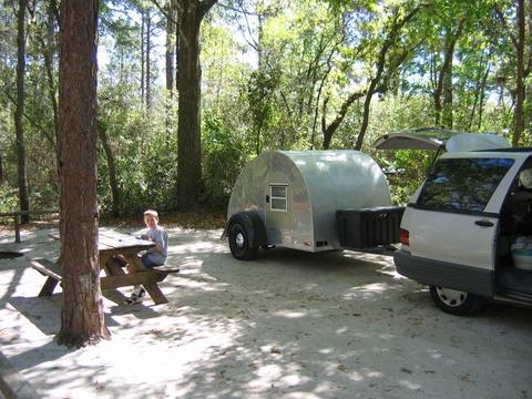 Wekiva Camp arrival