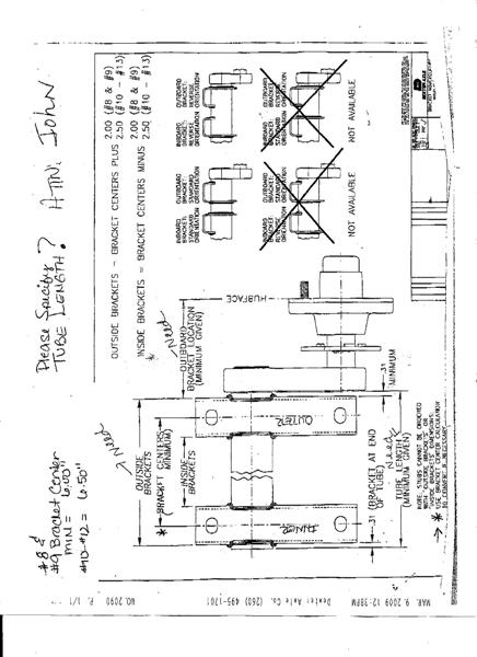 dexter axle info needed