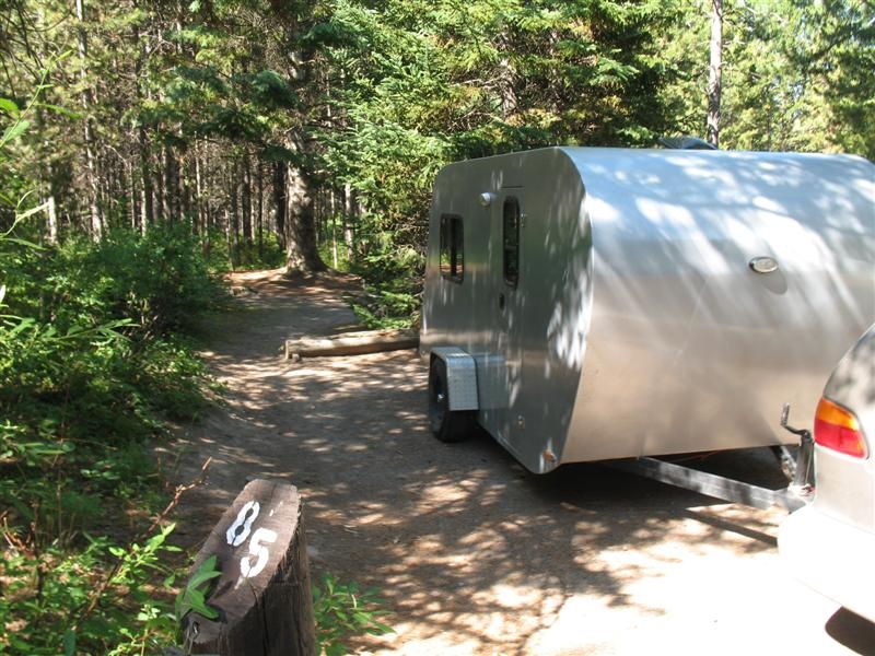 Signal Mountain Campsite in Tetons