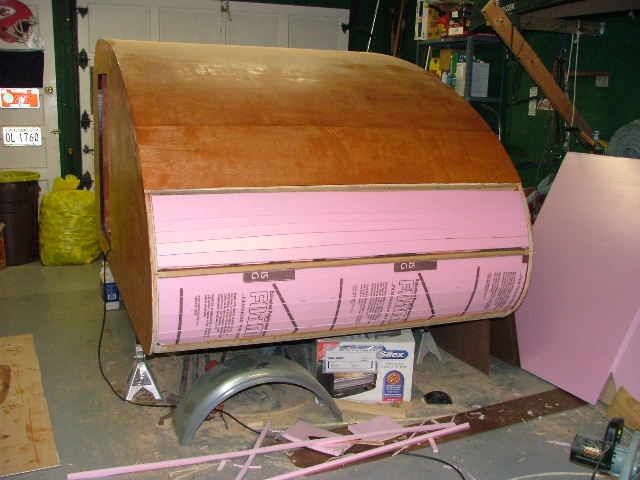 Rear insulation