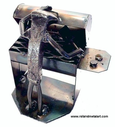 BBQ metal art