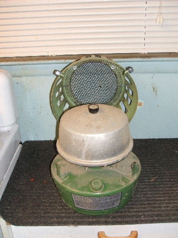 Coleman catalytic heater