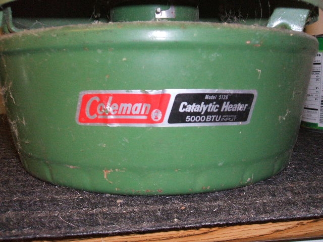 Coleman 513B heater
