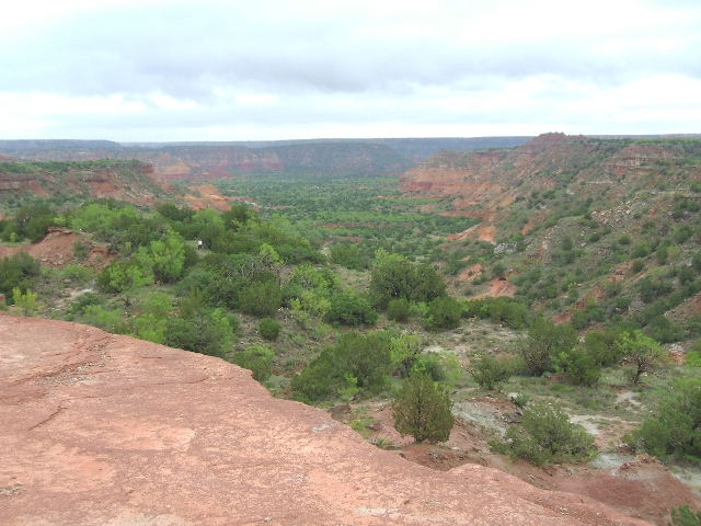 View from between the Lighthouse spires