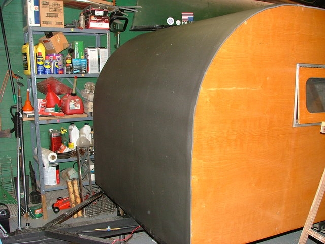 Closed-cell foam on front