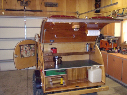 first trailer-simple galley