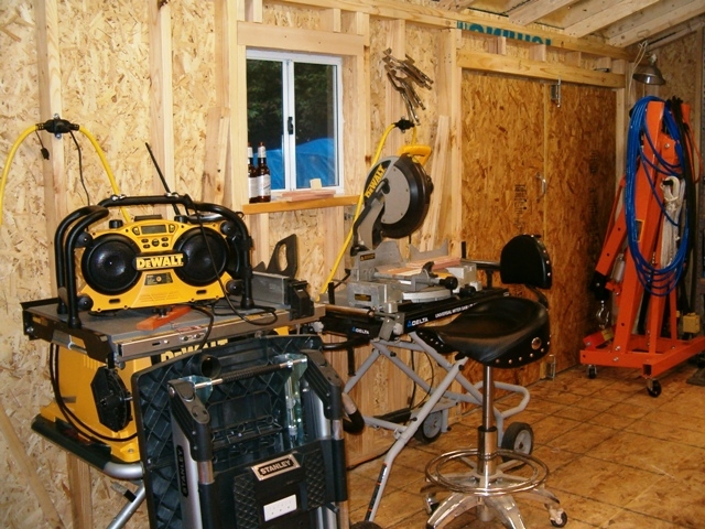 Wood Shop Front Wall