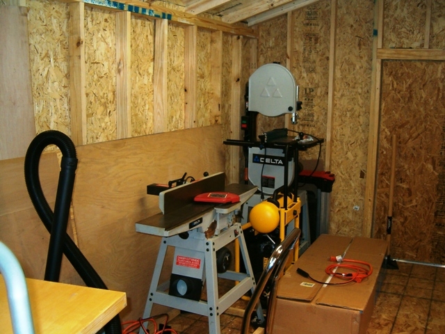 Wood Shop Rear Wall (other end)