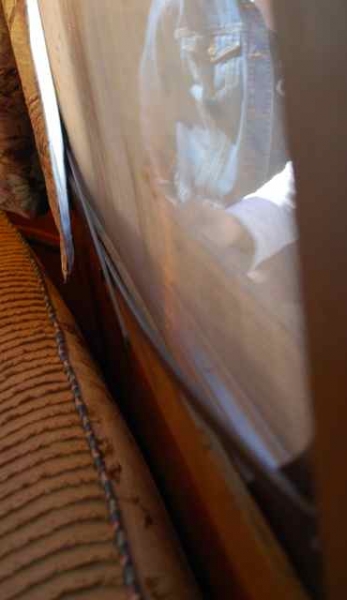 closed window crossed bars bottom