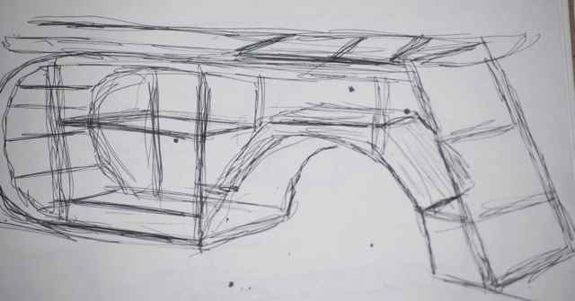 Saddle drawing 1