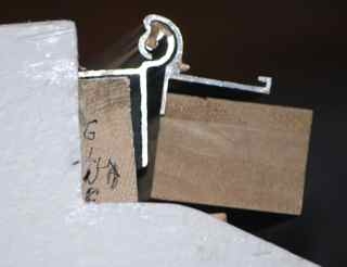 galley hinge and wood