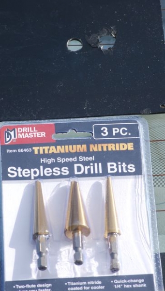 plexiglass drill bit