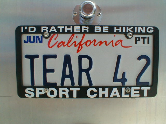 Personal Plate