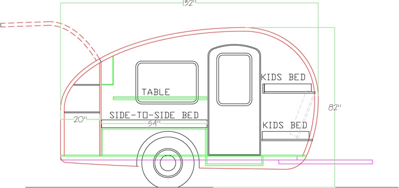 11 FT. LONG CAMPSTER