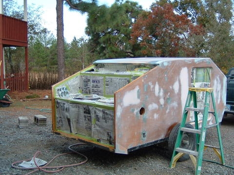 Sanding is never easy