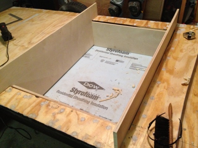 Dry-Fitting the footwell
