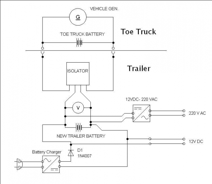 Battery wiring diagram