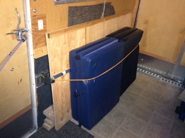 bed stowed