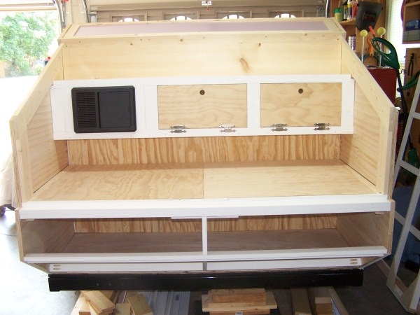 converter and doors mounted