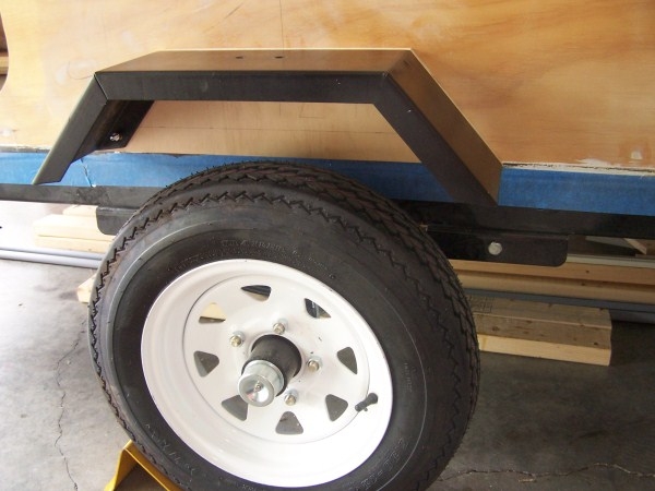 fender mounted