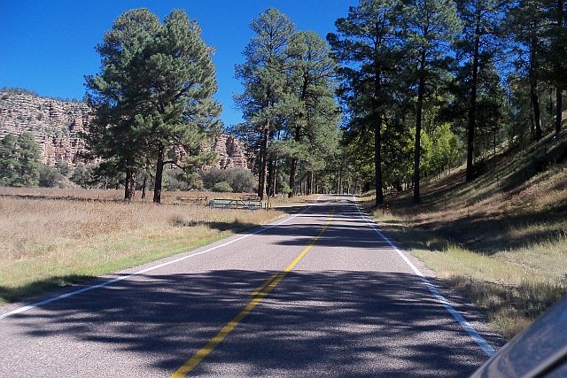 Headed SE toward Membres, New Mexico along state road 35 from Lake Robert's