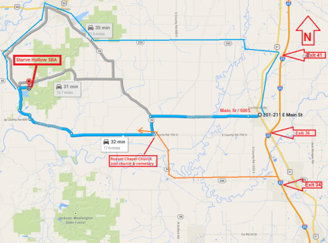 C-ville to Starve Hollow