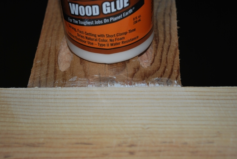 Framework glued...