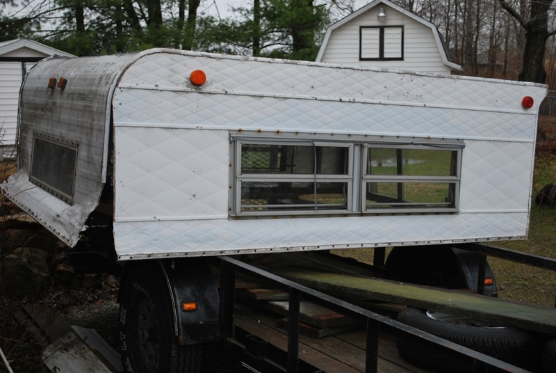 Old Camper Shell