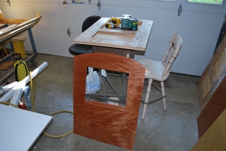 Inside door panel
