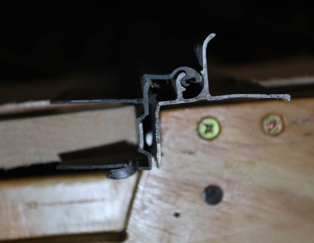 Salvaged Galley Hinge 2