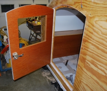 Doors mounted