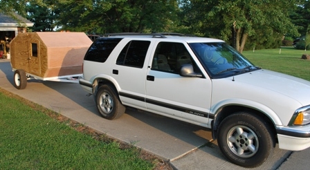 Not lookin' too bad behind the Blazer