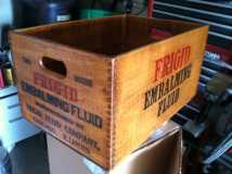 Wood box for food storage