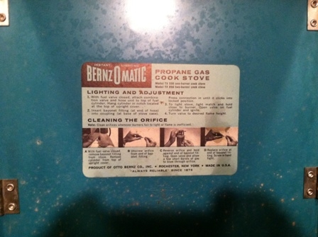 Bernzomatic Label