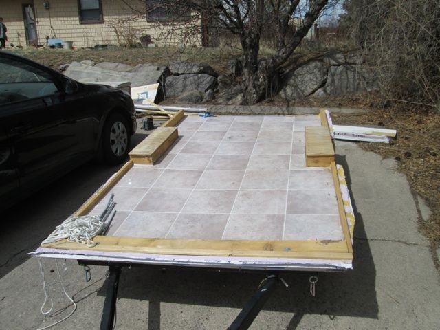 Trailer deck