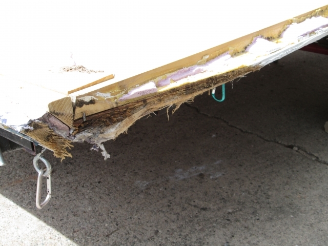 Trailer damage