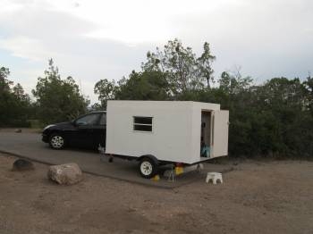 Camp Site 8/22/15 Bandelier NM