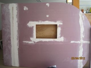 Completed Wall from the Inside